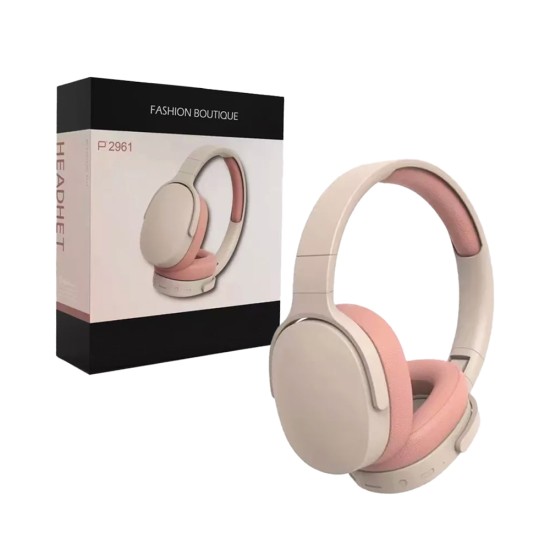 Wireless Headphones P2961 Fashion Boutique Pink